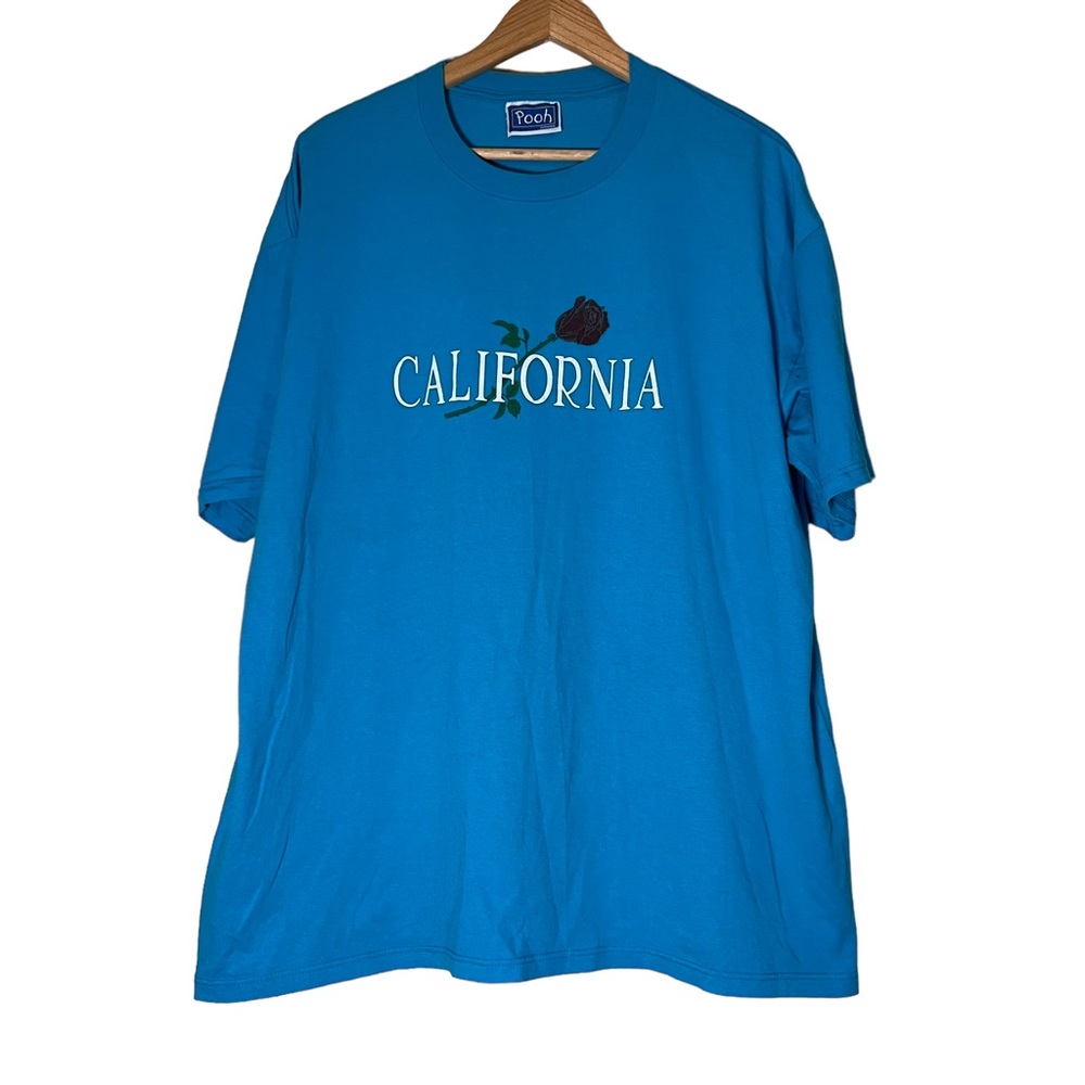 Vintage Winnie The Pooh Blue California T Shirt